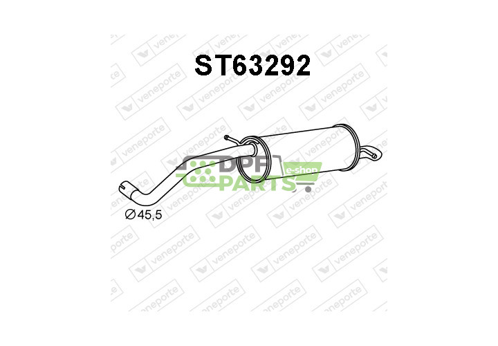 Tlumič SEAT / SKODA / VOLKSWAGEN - 6Q6253609 6Q6253609AC 6Q6253609AQ