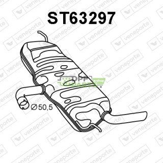Tlumič SEAT - 5P0253609