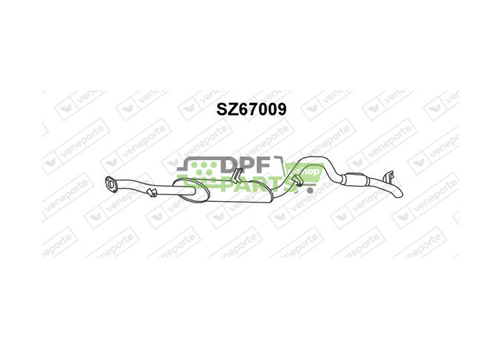 Tlumič SUZUKI - 1430060A40 1430060A41 1430060A4V