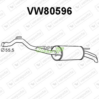 Tlumič VOLKSWAGEN - 074253609AM JZW253609BH