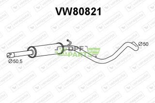 Tlumič AUDI / SEAT / SKODA / VOLKSWAGEN - 5Q0253209AR 5Q0253209D 5Q0253209DA