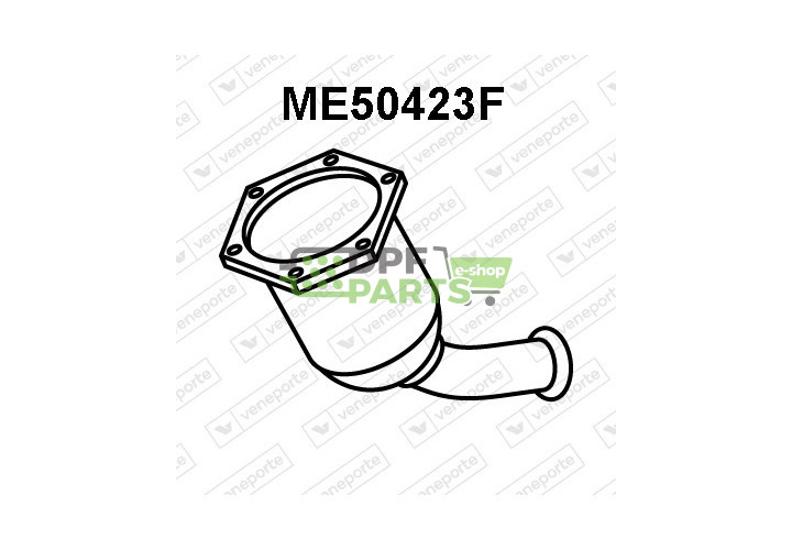 Filtry pevných částic DPF MERCEDES - 2034900092 2034908314