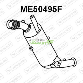 Filtry pevných částic DPF MERCEDES - 2124906536