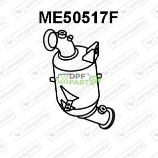 Filtry pevných částic DPF MERCEDES - 2054901200 2054908114 