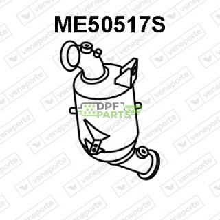 Filtry pevných částic DPF MERCEDES - 2054901200 2054908114