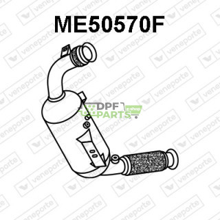 Filtry pevných částic DPF MERCEDES - 9064907981 9074900100 