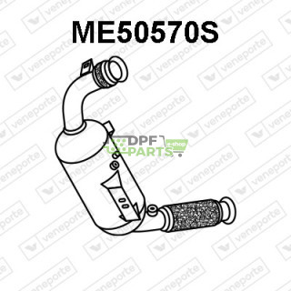 Filtry pevných částic DPF MERCEDES - 9064907981 9074900100
