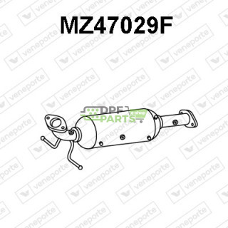 Filtry pevných částic DPF MAZDA - RFJ52055X RFJ52055XX 