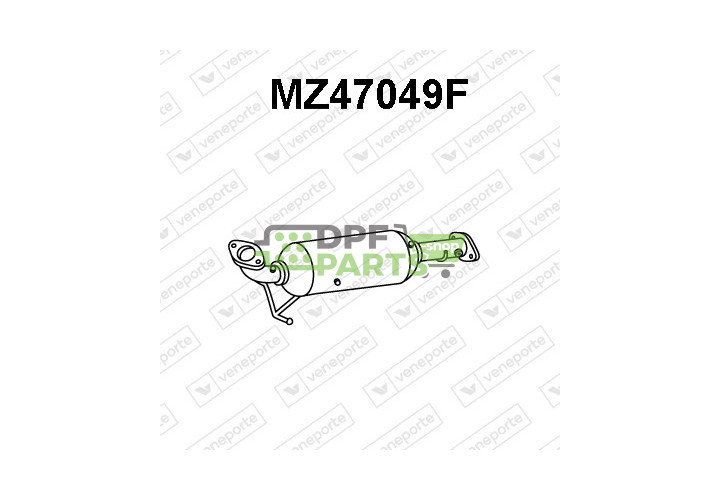 Filtry pevných částic DPF MAZDA - RFJ12055XE RFJ15055XC RFL82055XA