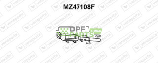 Filtry cząstek stałych DPF MAZDA - RFY602055X RFY62055 RFY62055X