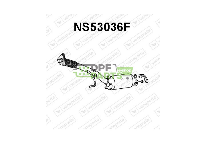 Filtry cząstek stałych DPF NISSAN / RENAULT - 200106412R 200108969R 20010BR40A
