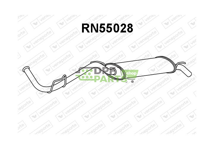Tlumič RENAULT - 7700797692 7700842928 7700842929