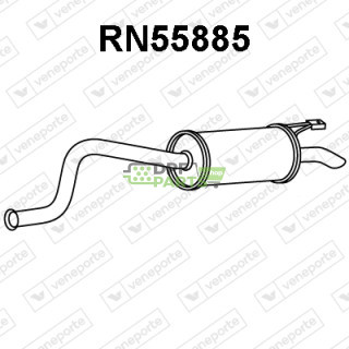 Tlumič RENAULT - 8200017028 8200103765