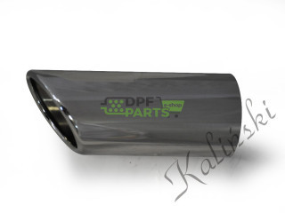 Końcówki ozdobne układu wydechowego / ścięcie pod kątem 25° / fi 70