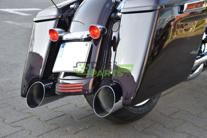 Tłumiki przelotowe HARLEY DAVIDSON Ultra Street Glide, Ultra Classic Electra Glide, Ultra Limited, Road King, Road Glide od 2018