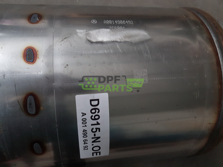 Filtr cząstek stałych DPF MERCEDES Actros Euro 6 - A0014906492 0014906492 A0014907392 0014907392