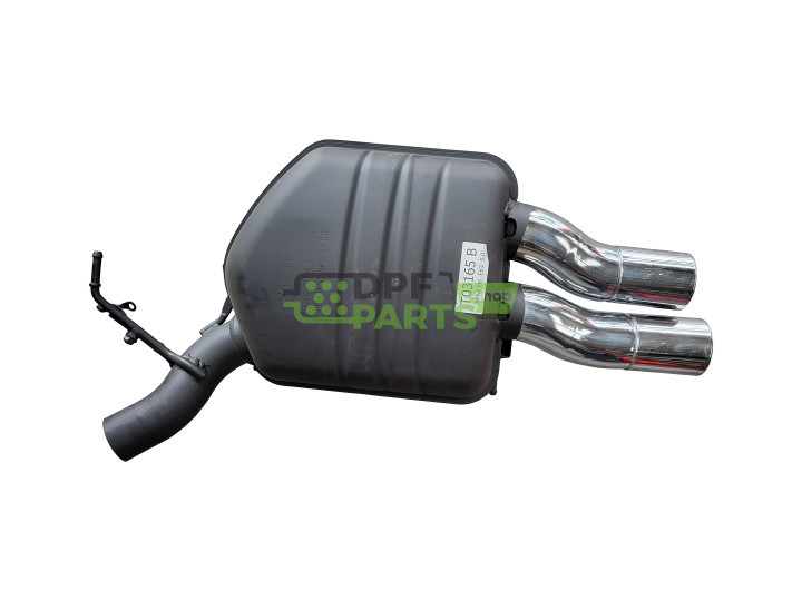 Tłumik końcowy BMW 6 E63 M6 - 5.0 - prawa strona - 18307837061 783705802