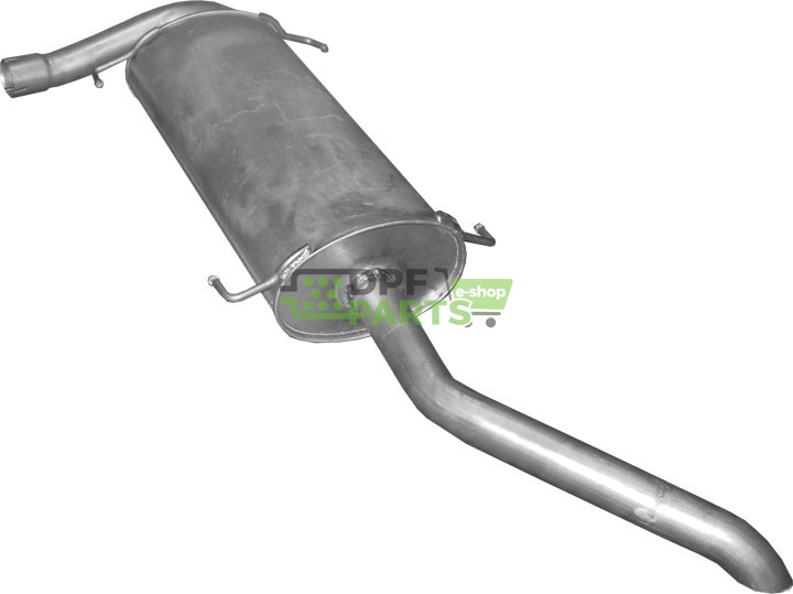 Tłumik końcowy Fiat Ducato / Citroen Jumper / Peugeot Boxer, Polmo 07.71 A, OE 1606609580