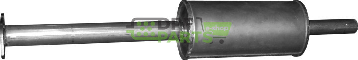 Tłumik początkowy Ford Focus 3 / C-Max 2 1.0 Ecoboost, Polmo 08.589 A, OE 1773384 2146301