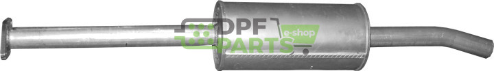 Tłumik początkowy Ford Focus / C-Max, Polmo 08.691 A, OE 1695756 1826212
