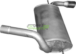 Tłumik końcowy Ford Focus 1.6 EcoBoost, Polmo 08.695 A, OE 1872126