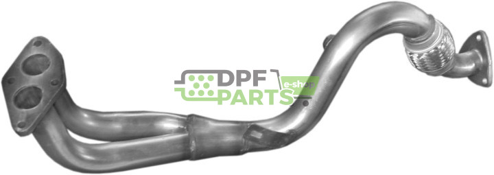 Rura kolektorowa VW Golf III 1.6i 94-97  1.6i Variant 94-95  Vento 1.6i 94-98, Polmo 30.454 A, OE 1H0 253 087 AF 1H0 253 091 AB