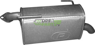 Tłumik końcowy Subaru Outback 4WD 2.5i 09/09-15, Polmo 46.29 A, OE 44300-AJ040 44300-AJ360 44300-AJ361 44300-AJ362 44300-AJ520