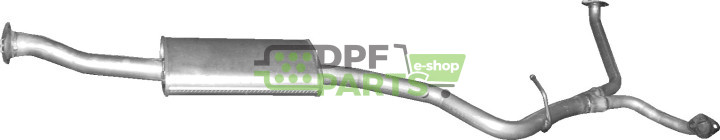 Tłumik środkowy Subaru Tribeca B9 3.0 01/05-, Polmo 46.34 A, OE 