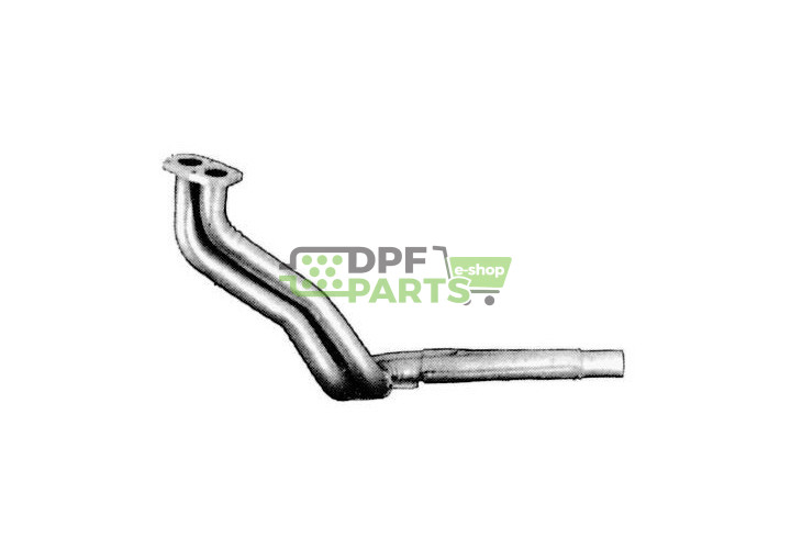 Tłumik środkowy IMASAF BMW 5 E12 - 18121245329 18121246022 18121246387