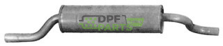 Tłumik środkowy IMASAF  VW Golf III , Golf IV kabriolet - 18121246047 18121246456