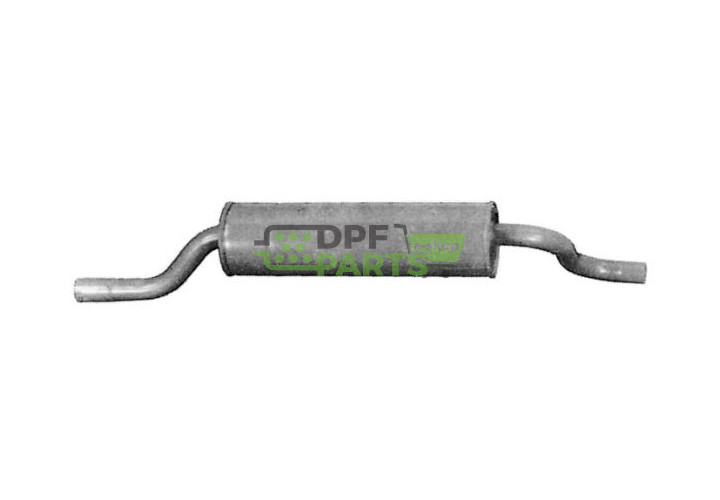 Tłumik środkowy IMASAF  VW Golf III , Golf IV kabriolet - 18121246047 18121246456