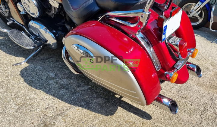Průchozí tlumiče KAWASAKI Vulcan , VN 1500/1600 Nomad