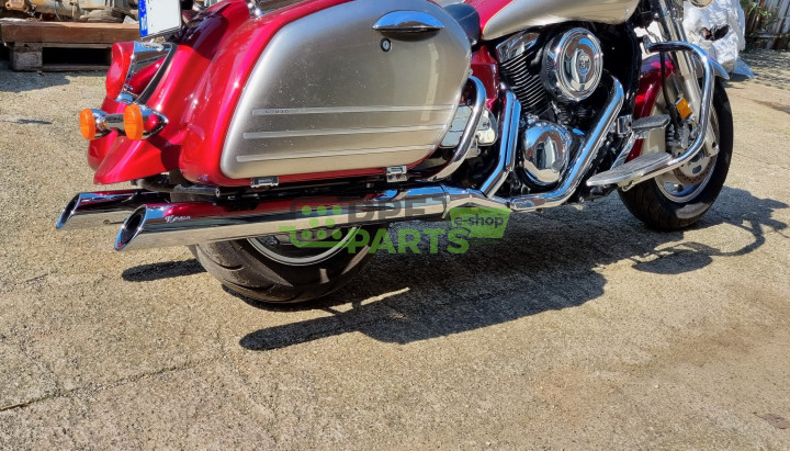 Průchozí tlumiče KAWASAKI Vulcan , VN 1500/1600 Nomad