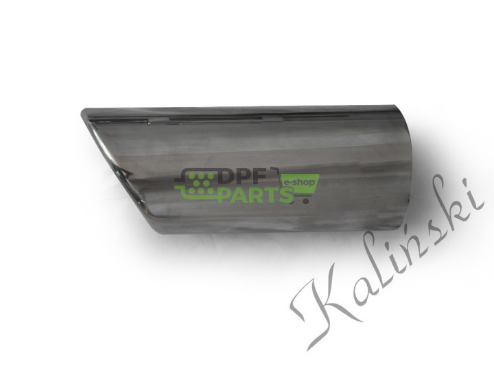 Końcówki ozdobne układu wydechowego / ścięcie pod kątem 30° / fi 70