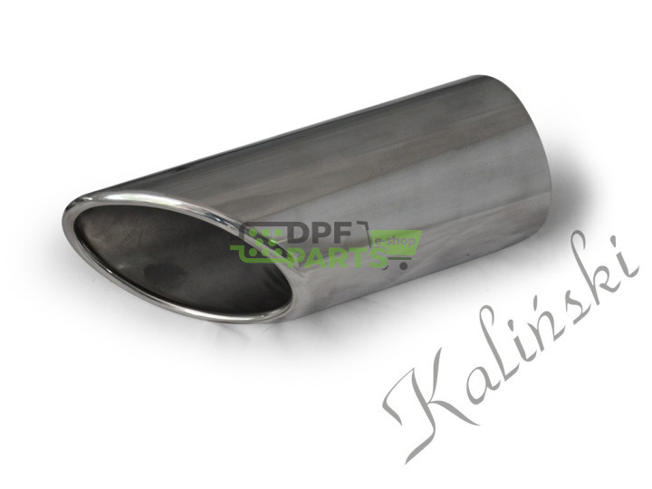 Końcówki ozdobne układu wydechowego / ścięcie pod kątem 50° / fi 63