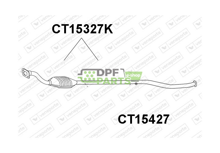 Katalyzátor CITROËN - 1705JE 1705QL 1705SR