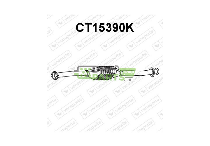 Katalyzátor CITROËN / FIAT / PEUGEOT - 1321031080 1321608080 1326052080