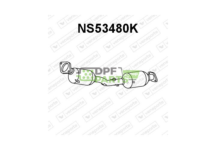 Katalyzátor NISSAN - 200109U09L 200109U21A 200109U22A