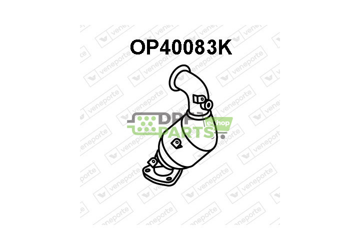 Katalyzátor FIAT / OPEL / SAAB / VAUXHALL - 51777753 51832346 55354248