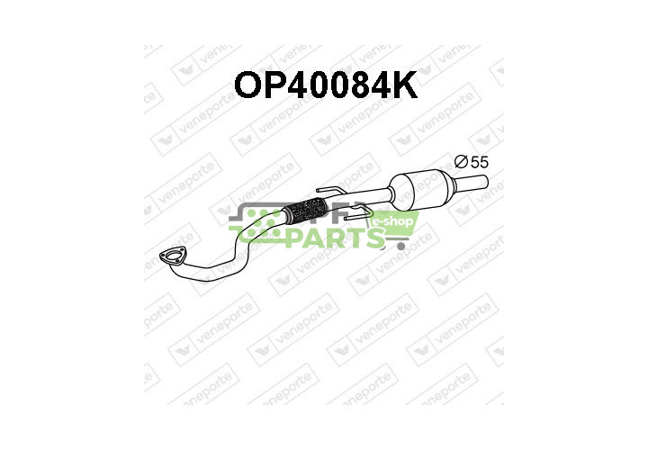 Katalyzátor OPEL / SAAB / VAUXHALL - 55350355 55559641 5854233