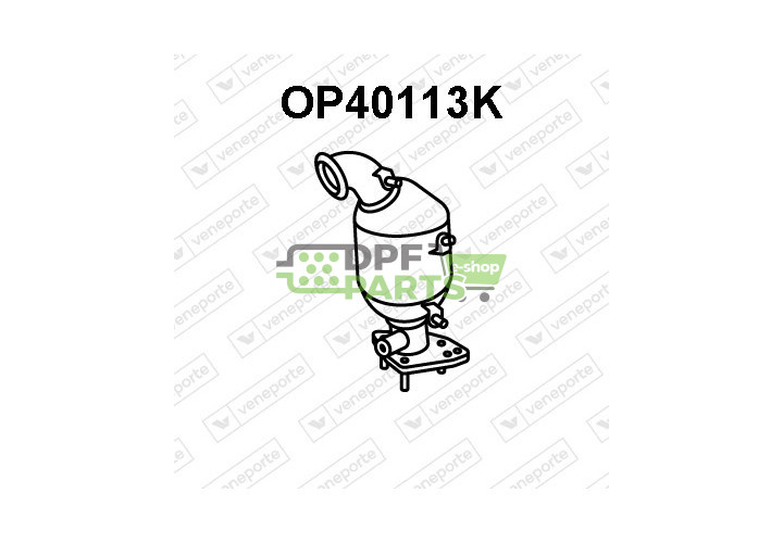 Katalyzátor ALFA ROMEO / FIAT / OPEL / SAAB / VAUXHALL - 51767236 51780156 51796999
