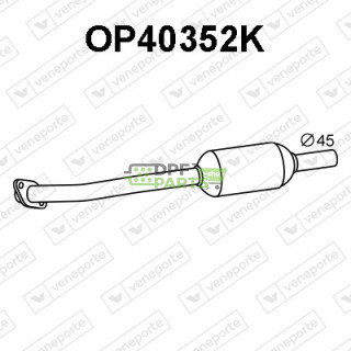 Katalyzátor OPEL / VAUXHALL - 5854209 5854211 5854212