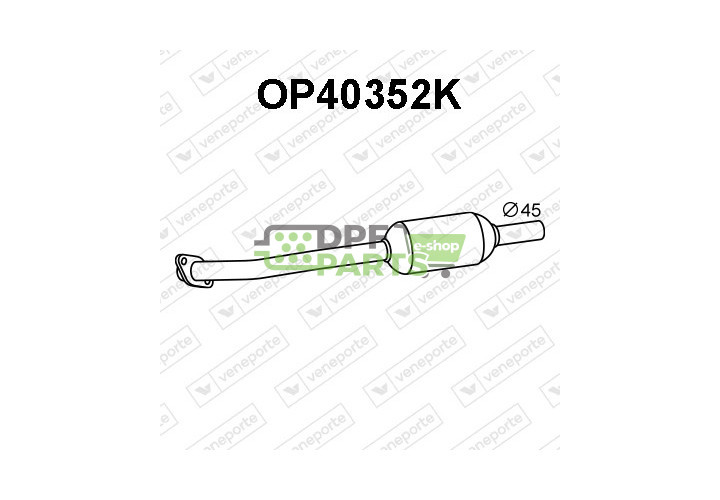 Katalyzátor OPEL / VAUXHALL - 5854209 5854211 5854212