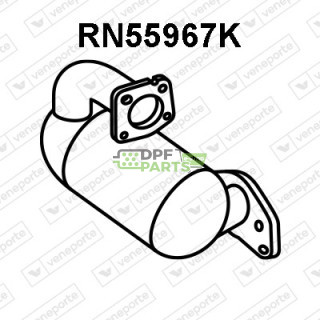 Katalyzátor NISSAN / RENAULT - 8200819309 8200819310 