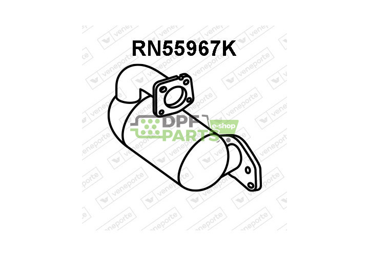 Katalyzátor NISSAN / RENAULT - 8200819309 8200819310 