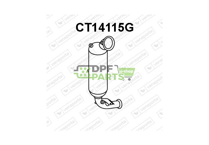 Filtry pevných částic DPF CITROËN / OPEL / PEUGEOT / VAUXHALL - 1671934880 9834313080 