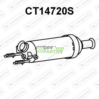 Filtry pevných částic DPF CITROËN / MITSUBISHI / PEUGEOT - 1583A016 1583A083 1731QK
