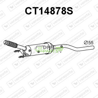 Filtry pevných částic DPF CITROËN / PEUGEOT - 1606411080 1606411280 1606601480