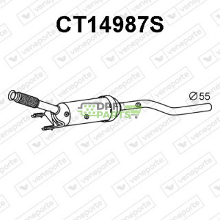 Filtry cząstek stałych DPF CITROËN / PEUGEOT - 1606411480 1606411880 1606607180