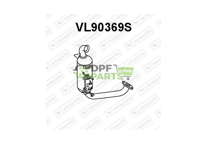 Filtry pevných částic DPF VOLVO - 30713656 30751331 30751612